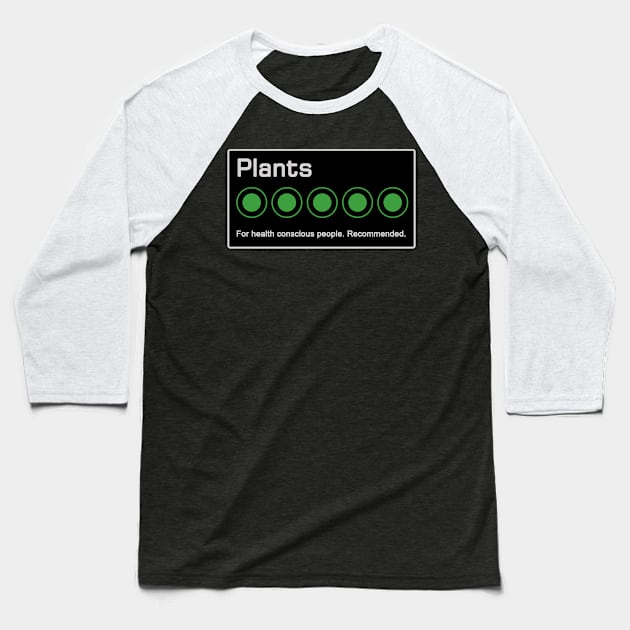 Plant Review Baseball T-Shirt by Markyartshop